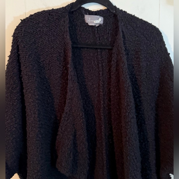 Anthropologie Billie shawl cardigan sweater black, Size M - Picture 6 of 10